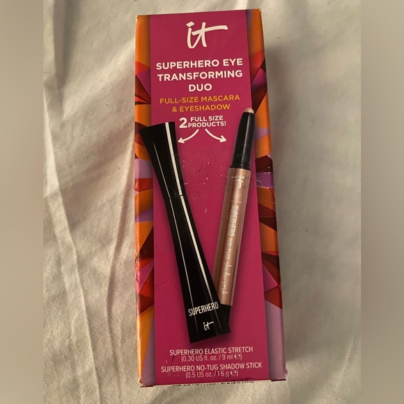 IT Cosmetics Superhero Eye Transforming Duo FULL SIZE Mascara & Eyeshadow Set! - Picture 7 of 8